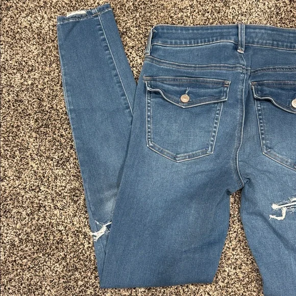 AE Next Level Patched High-Waisted Jegging NWOT - Picture 9 of 12